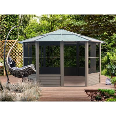 Gazebo Penguin Florence 12 Ft. W x 12 Ft. D Aluminum Patio Gazebo 41212