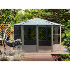 Gazebo Penguin Florence 12 Ft. W x 15 Ft. D Aluminum Patio Gazebo 41215