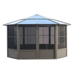 Gazebo Penguin Florence 12 Ft. W x 15 Ft. D Aluminum Patio Gazebo 41215