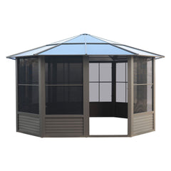 Gazebo Penguin Florence 12 Ft. W x 15 Ft. D Aluminum Patio Gazebo 41215