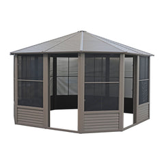 Gazebo Penguin Florence Solarium 12 X 12 Metal Roof 41212-MR