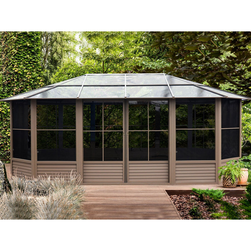 Gazebo Penguin Florence 18 Ft. W x 12 Ft. D Metal Patio Gazebo 41218