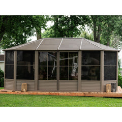 Gazebo Penguin Florence Solarium 12 X 18 Metal Roof 41218-MR