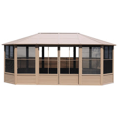 Gazebo Penguin Florence Solarium 12 X 18 Metal Roof 41218-MR