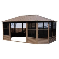 Gazebo Penguin Florence Solarium 12 X 18 Metal Roof 41218-MR