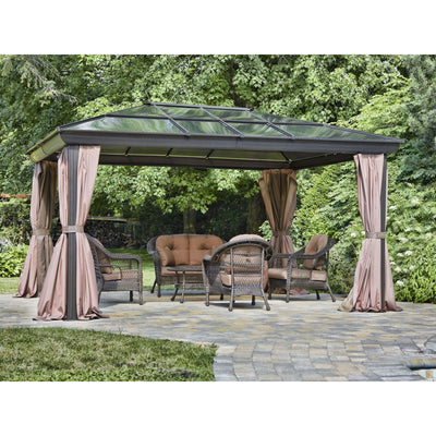 Gazebo Penguin 14 Ft. W x 12 Ft. D Aluminum Patio Gazebo 43224