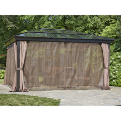 Gazebo Penguin Venus 16 Ft. W x 12 Ft. D Metal Patio Gazebo 43226