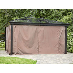 Gazebo Penguin Venus 16 Ft. W x 12 Ft. D Metal Patio Gazebo 43226