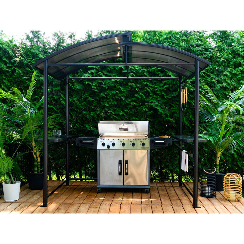 Gazebo Penguin 5 Ft. W x 8 Ft. D Aluminum Grill Gazebo 436586