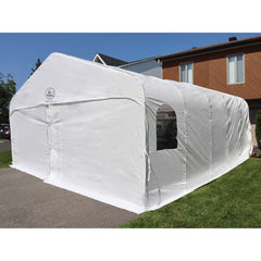 Gazebo Penguin Deluxe Double Car Shelter 18 ft x 20 ft. CO18X20FF-200