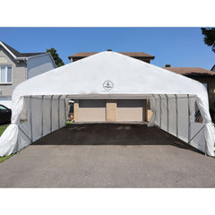 Gazebo Penguin Deluxe Double Car Shelter 18 ft x 20 ft. CO18X20FF-200