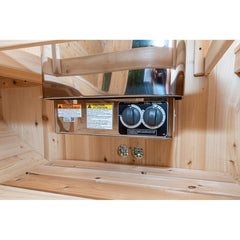 Dundalk LeisureCraft CT Tranquility Barrel Sauna CTC2345W