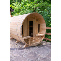 Dundalk LeisureCraft CT Tranquility Barrel Sauna CTC2345W