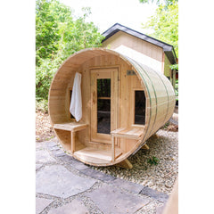 Dundalk LeisureCraft CT Tranquility Barrel Sauna CTC2345W