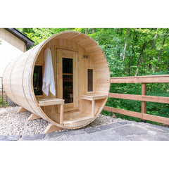 Dundalk LeisureCraft CT Tranquility Barrel Sauna CTC2345W