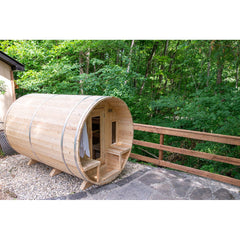 Dundalk LeisureCraft CT Tranquility Barrel Sauna CTC2345W