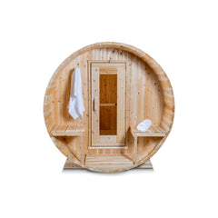 Dundalk LeisureCraft CT Serenity Barrel Sauna CTC2245W