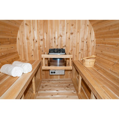 Dundalk LeisureCraft CT Serenity Barrel Sauna CTC2245W