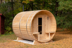 Dundalk LeisureCraft CT Serenity Barrel Sauna CTC2245W