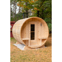 Dundalk LeisureCraft CT Serenity Barrel Sauna CTC2245W