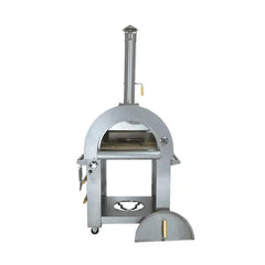 Kokomo Grills 32-inch Stainless Steel Wood Fired Pizza Oven - KO-PIZZAOVEN