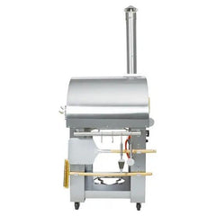 Kokomo  32 Inch Dual Fuel Gas or Wood Fired Stainless Steel Pizza Oven - KO-PIZZAOVEN-NG/LP