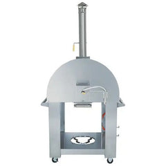 Kokomo  32 Inch Dual Fuel Gas or Wood Fired Stainless Steel Pizza Oven - KO-PIZZAOVEN-NG/LP