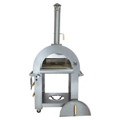 Kokomo  32 Inch Dual Fuel Gas or Wood Fired Stainless Steel Pizza Oven - KO-PIZZAOVEN-NG/LP